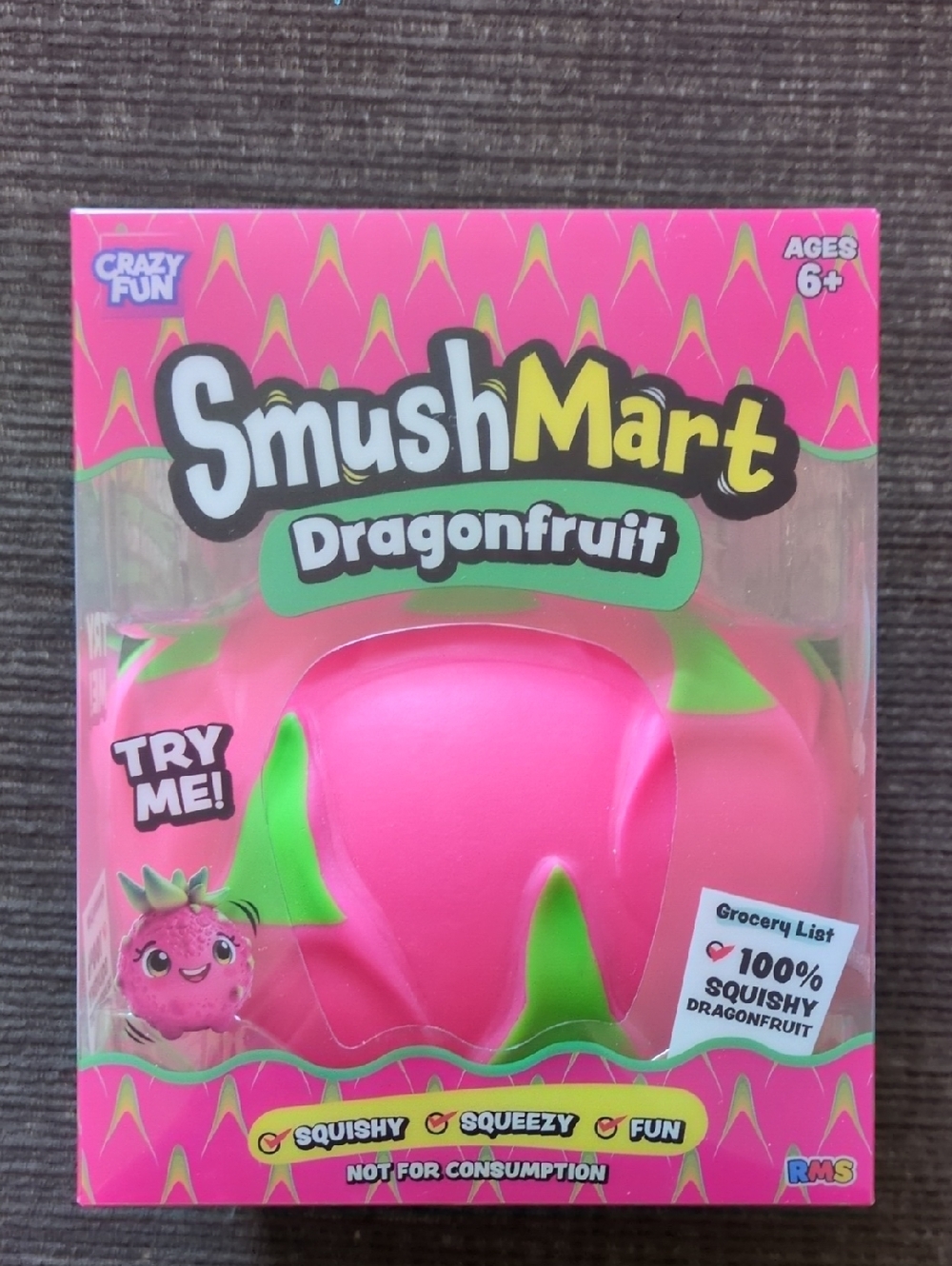 Five Below SmushMart Dragonfruit Squishy